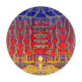 Psychedelische dromenland snijplank (Voorkant)