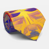 Psychedelische dromenland stropdas (Opgerold)