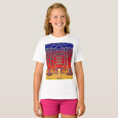 Psychedelische dromenland t-shirt (Voorkant volledig)