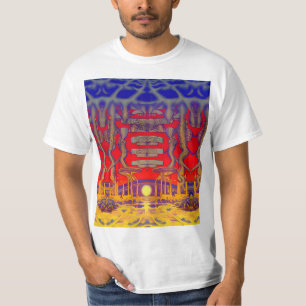 Psychedelische dromenland t-shirt