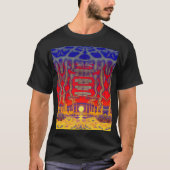 Psychedelische dromenland t-shirt (Voorkant)