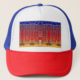 Psychedelische dromenland trucker pet