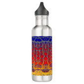 Psychedelische dromenland waterfles  (Links)