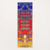 Psychedelische dromenland yogamat (Achterkant)