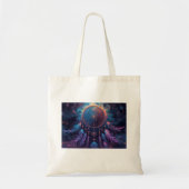 Psychedelische dromenvanger boodschappentas tote bag (Voorkant)