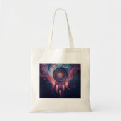 Psychedelische dromenvanger boodschappentas tote bag (Voorkant)