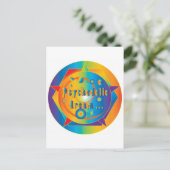 Psychedelische droom ... briefkaart (Staand voorkant)