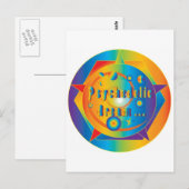 Psychedelische droom ... briefkaart (Voorkant / Achterkant)