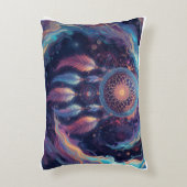 psychedelische droomcatcher ontwerp  accent kussen (Voorkant(Verticaal))