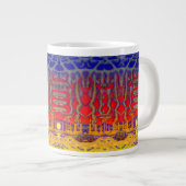 Psychedelische Droomland Grote Koffiekop (Voorkant rechts)