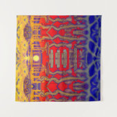 Psychedelische Droomland Wandkleed (Voorkant (horizontaal))