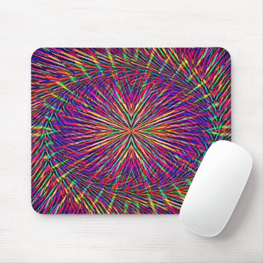Psychedelische dwarrelende ster...... muismat (Met muis)