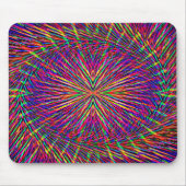 Psychedelische dwarrelende ster...... muismat (Voorkant)
