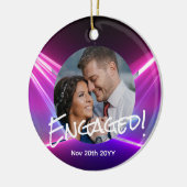 Psychedelische FOTO Kerst Decoratie Neon Modern (Links)