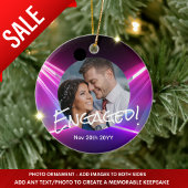 Psychedelische FOTO Kerst Decoratie Neon Modern