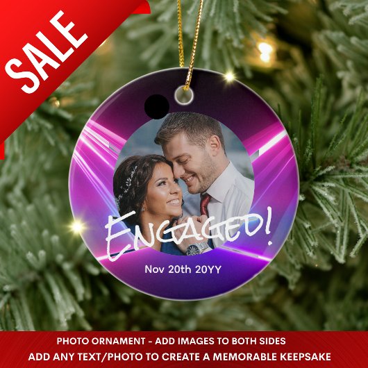 Psychedelische FOTO Kerst Decoratie Neon Modern