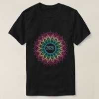 Psychedelische Fractal Mandala 2026 Design met Neo