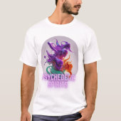 Psychedelische geesten - Surrealistische zielen T-shirt (Voorkant)