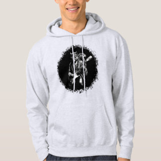 Psychedelische Gitaar Eekhoorn - Grappige Vintage  Hoodie