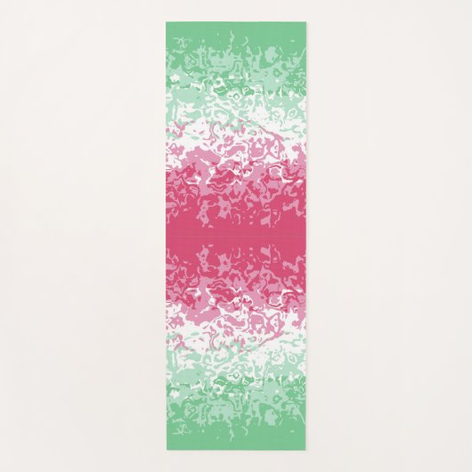 Psychedelische Groovy Abstract Abroseksuele Pridev Yogamat (Voorkant)