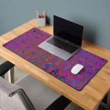 Psychedelische Groovy Magenta Retro Atoomgolven