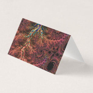 Psychedelische Groovy Trippy Funky Kleurrijke Frac Kaart