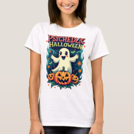 Psychedelische Halloween T-shirt