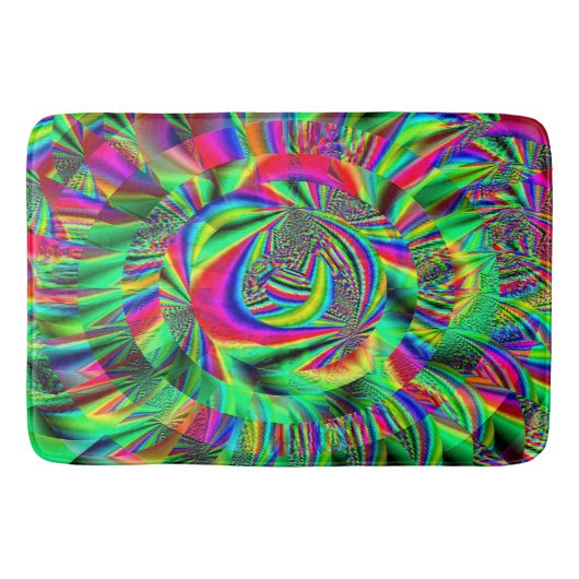 Psychedelische herinneringen badmat (Voorkant)