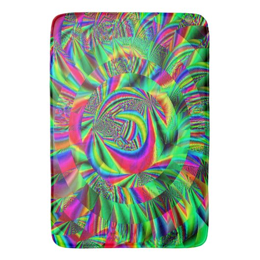 Psychedelische herinneringen badmat (Voorkant Verticaal)