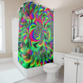 Psychedelische herinneringen douchegordijn (In situ)