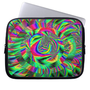 Psychedelische herinneringen laptop sleeve