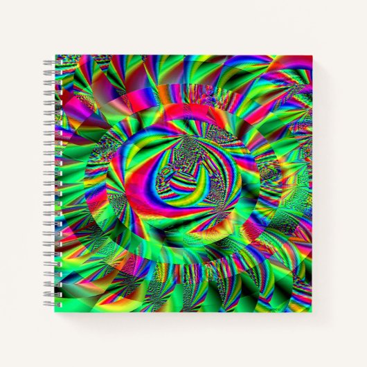 Psychedelische herinneringen notitieboek (Voorkant)
