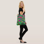 Psychedelische herinneringen..... tote bag (Op model)
