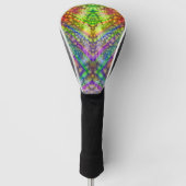 Psychedelische Hoesjes Golfheadcover (Voorkant)
