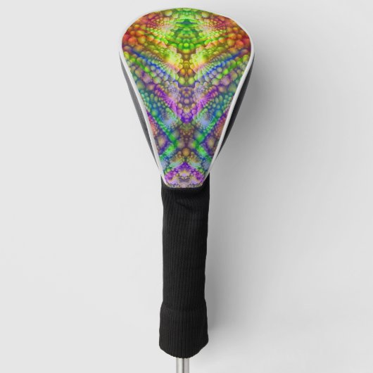 Psychedelische Hoesjes Golfheadcover (Voorkant)