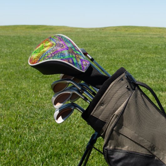 Psychedelische Hoesjes Golfheadcover (Insitu)