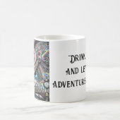 psychedelische humor koffiemok (Center)