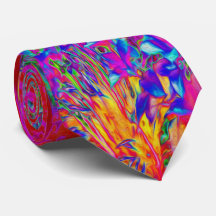 Psychedelische Impressionistische Tuin Landschap