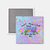 Psychedelische jaren '60--Vrede, Liefde, Rock 'n' Magneet (Voorkant / Achterkant)