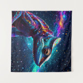 Psychedelische Kameleon Schildersterrenstelsels Wandkleed (Voorkant (horizontaal))