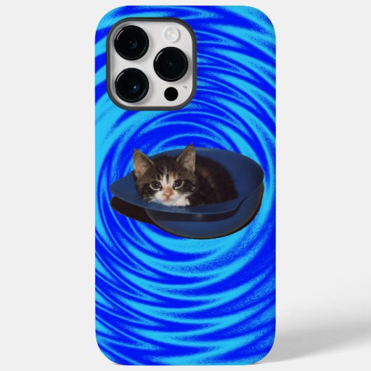 Psychedelische kat Case-Mate iPhone case (Achterkant)