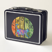 Psychedelische kat - Trippy Feline Art (Achterkant)