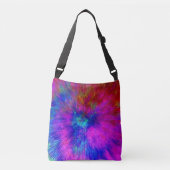 Psychedelische Kersplash...... Crossbody Tas (Voorkant)