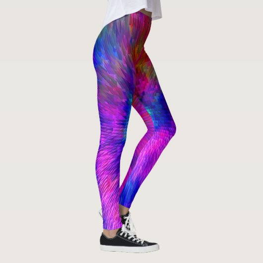 Psychedelische Kersplash...... Leggings (Rechts)
