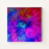 Psychedelische Kersplash...... Notitieboek (Achterkant)