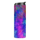 Psychedelische Kersplash...... Thermosbeker (Gedraaid links)
