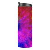 Psychedelische Kersplash...... Thermosbeker (Geroteerd rechts)