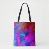 Psychedelische Kersplash...... Tote Bag (Voorkant)