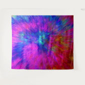 Psychedelische Kersplash...... Wandkleed (Voorkant (horizontaal))