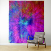 Psychedelische Kersplash...... Wandkleed (In situ)